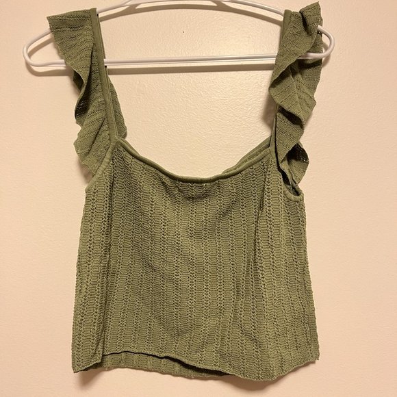 Wilfred | Haiku knit tank top | Sage Green - Picture 4 of 4